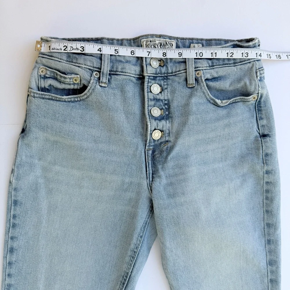 Woman’s Lucky Brand🍀Denim Jeans Bridgette Cropped Flare Size 6/28​ - Picture 11 of 12